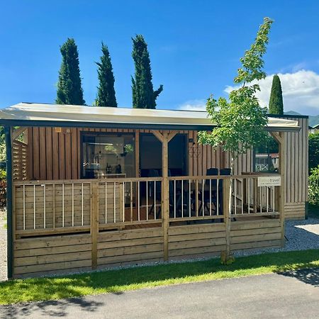 Estivo Premium Deluxe Mobile Homes On Camping Del Sole Village Iseo Exteriör bild